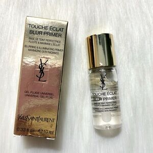 YSL Touché Eclat Blur Primer Illuminating Gel Fluid Mini Size .33 fl.oz NIB